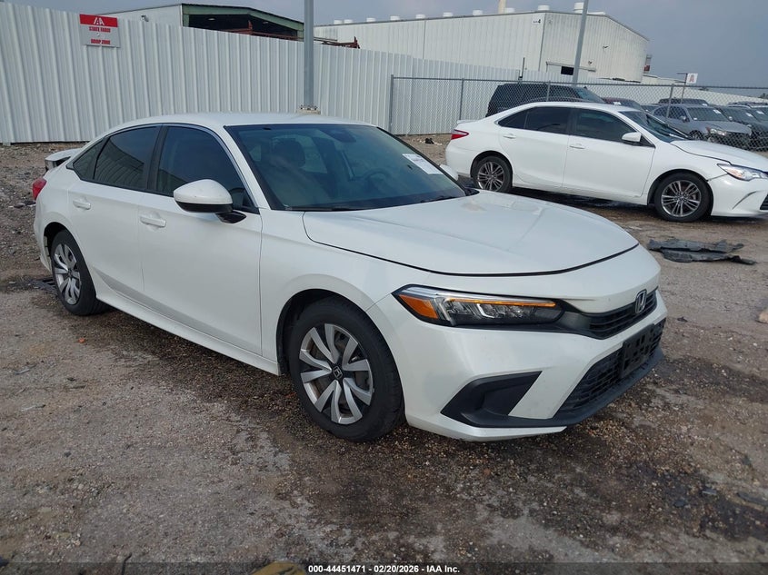2022 Honda Civic VIN 2HGFE2F26NH511295 — IAAI salvage auction photo