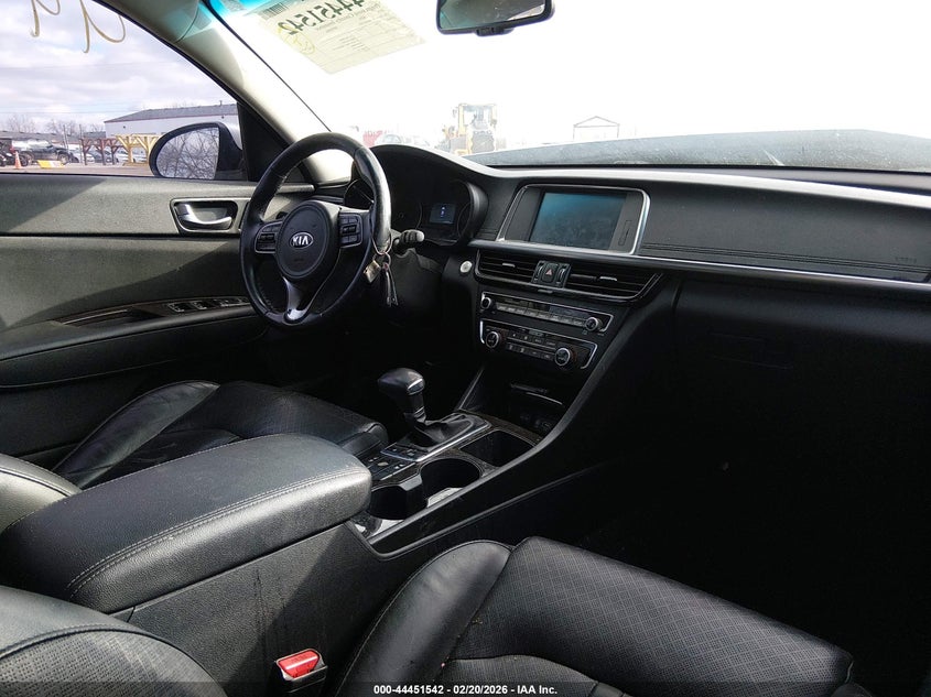 2016 Kia Optima VIN 5XXGU4L34GG063904 IAAI salvage auction — FRONT & REAR, Bill Of Sale (Indiana), sold $600 on 2026-07-08 (photo 5)