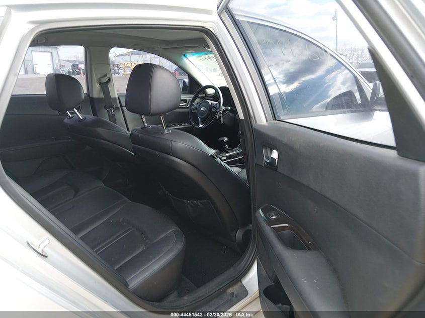 2016 Kia Optima VIN 5XXGU4L34GG063904 IAAI salvage auction — FRONT & REAR, Bill Of Sale (Indiana), sold $600 on 2026-07-08 (photo 8)