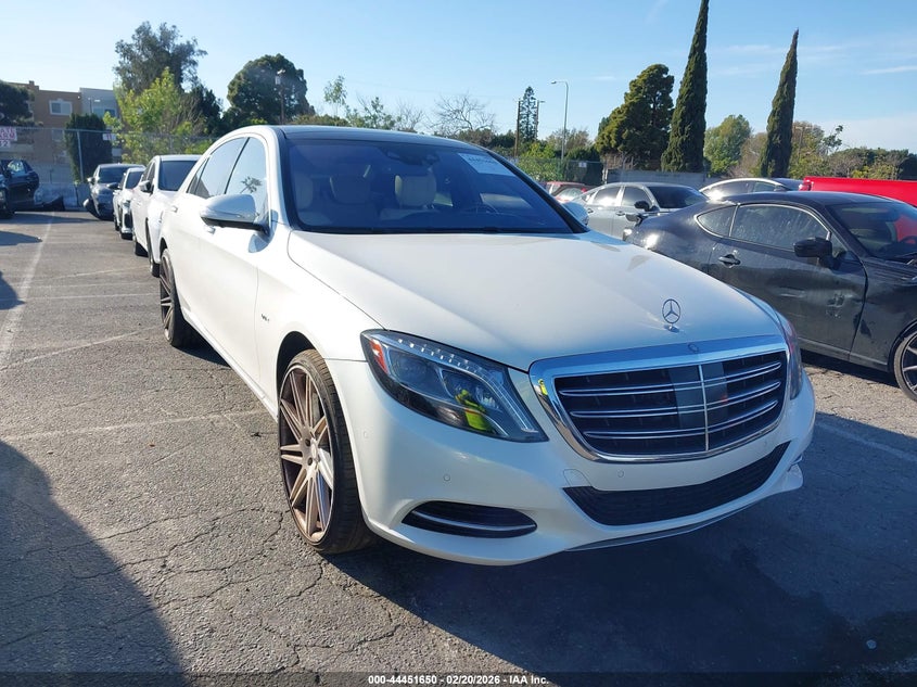 2015 Mercedes-benz S class VIN WDDUG7GB3FA098169 IAAI salvage auction — Rear End, Salvage (California), sold $19,750 on 2026-05-07 (photo 1)