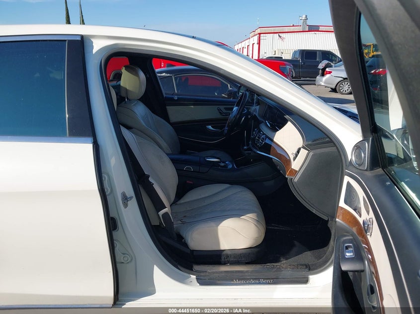 2015 Mercedes-benz S class VIN WDDUG7GB3FA098169 IAAI salvage auction — Rear End, Salvage (California), sold $19,750 on 2026-05-07 (photo 5)