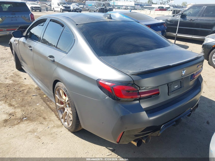 2022 BMW M5 VIN WBS73CH06NCJ05135 IAAI salvage auction — Front End, Salvage (California), sold $56,250 on 2026-05-18 (photo 3)