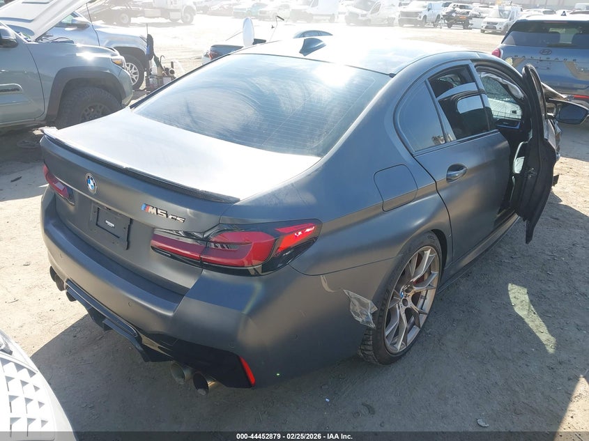 2022 BMW M5 VIN WBS73CH06NCJ05135 IAAI salvage auction — Front End, Salvage (California), sold $56,250 on 2026-05-18 (photo 4)