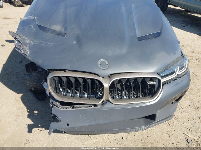 2022 BMW M5 VIN WBS73CH06NCJ05135 IAAI salvage auction — Front End, Salvage (California), sold $56,250 on 2026-05-18 (photo 6)