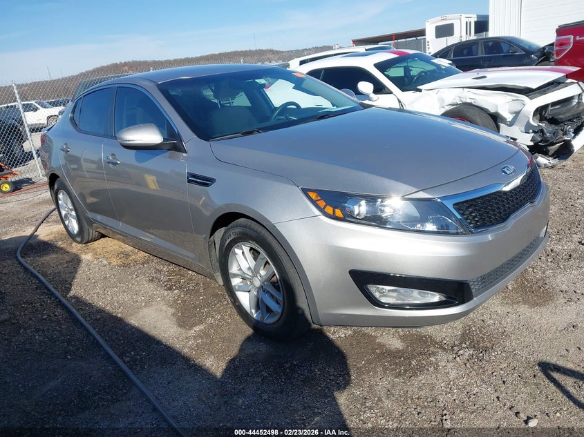 2013 Kia Optima VIN 5XXGM4A78DG244747 IAAI salvage auction — REAR END, Clear (Oklahoma), sold $2,050 on 2026-07-31 (photo 1)