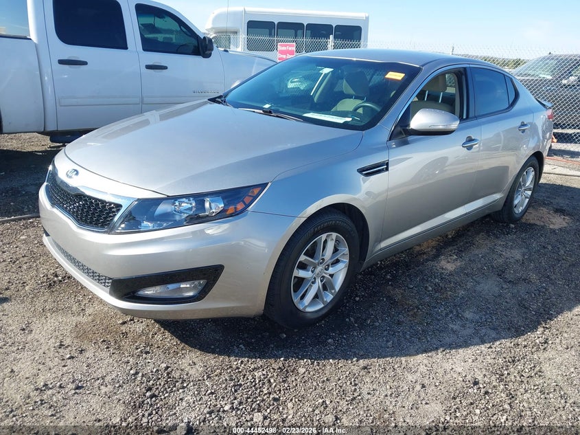 2013 Kia Optima VIN 5XXGM4A78DG244747 IAAI salvage auction — REAR END, Clear (Oklahoma), sold $2,050 on 2026-07-31 (photo 2)