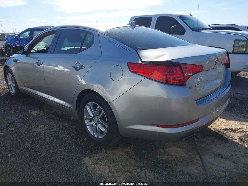 2013 Kia Optima VIN 5XXGM4A78DG244747 IAAI salvage auction — REAR END, Clear (Oklahoma), sold $2,050 on 2026-07-31 (photo 3)