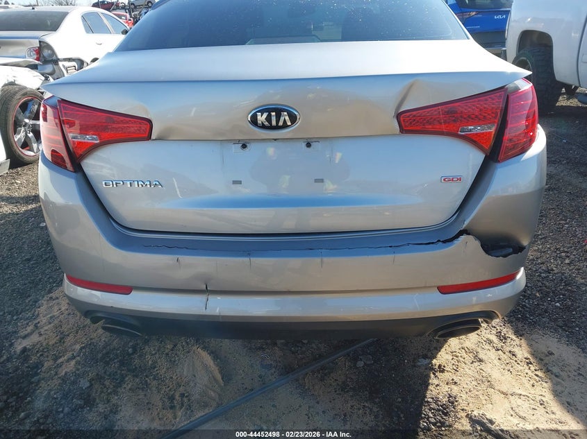 2013 Kia Optima VIN 5XXGM4A78DG244747 IAAI salvage auction — REAR END, Clear (Oklahoma), sold $2,050 on 2026-07-31 (photo 6)