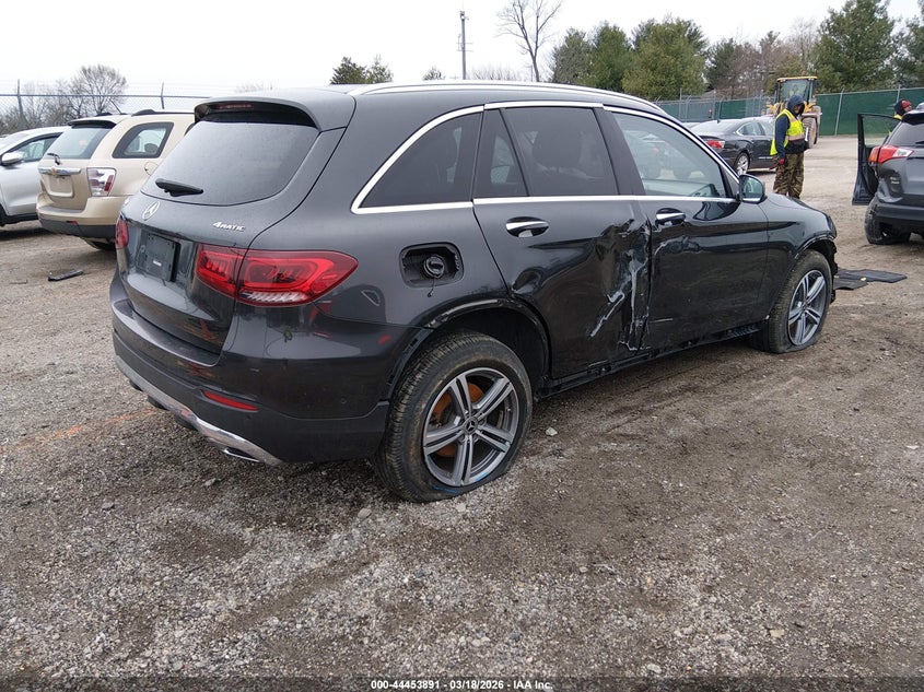 2021 Mercedes-benz Glc VIN W1N0G8EB7MV273510 IAAI salvage auction — FRONT END, Salvage Title, sold $5,550 on 2026-08-23 (photo 4)