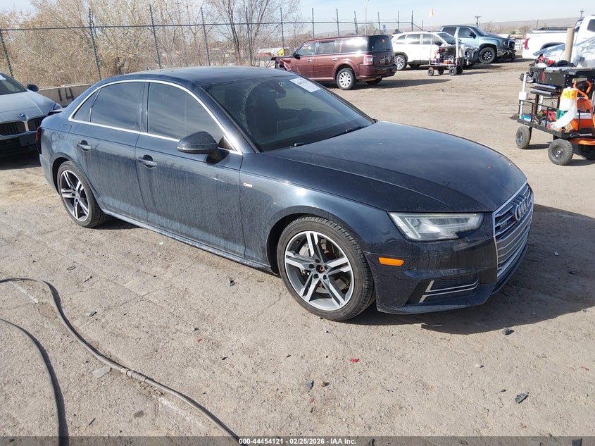 2017 Audi A4 VIN WAUENAF48HN020192 IAAI salvage auction — REAR END, Salvage Title, sold $3,600 on 2026-07-29 (photo 1)