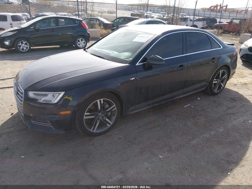 2017 Audi A4 VIN WAUENAF48HN020192 IAAI salvage auction — REAR END, Salvage Title, sold $3,600 on 2026-07-27 (photo 2)