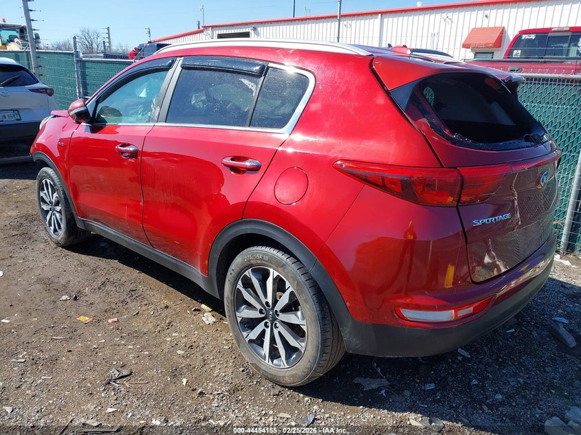 2019 Kia Sportage VIN KNDPNCAC3K7582826 IAAI salvage auction — FRONT END, Salvage Title, sold $625 on 2026-08-02 (photo 3)