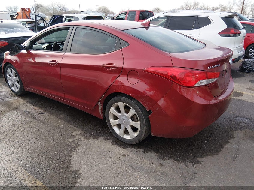 2013 Hyundai Elantra VIN 5NPDH4AE9DH341479 IAAI salvage auction — RIGHT SIDE, Salvage (Utah), sold $750 on 2026-07-09 (photo 3)