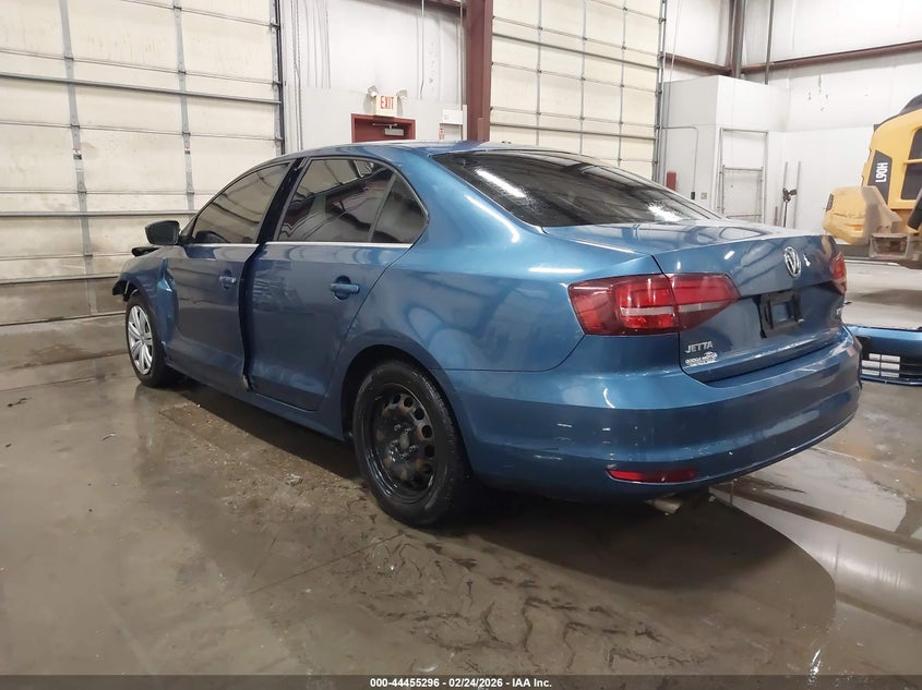 2017 Volkswagen Jetta VIN 3VW2B7AJ1HM256088 IAAI salvage auction — LEFT FRONT, Clear (Arkansas), sold $1,125 on 2026-07-10 (photo 3)