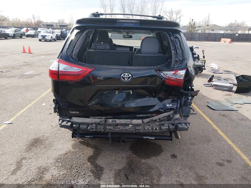 2017 Toyota Sienna VIN 5TDYZ3DC3HS821827 IAAI salvage auction — RIGHT REAR, Salvage (Colorado), sold $25 on 2026-07-28 (photo 6)