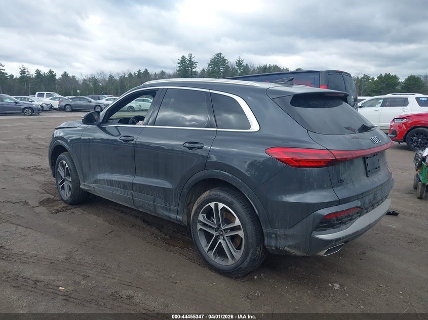 2025 Audi Q5 VIN WA11AAGU5S2102797 IAAI salvage auction — FRONT END, Salvage (Massachusetts), sold $20,700 on 2026-08-14 (photo 3)
