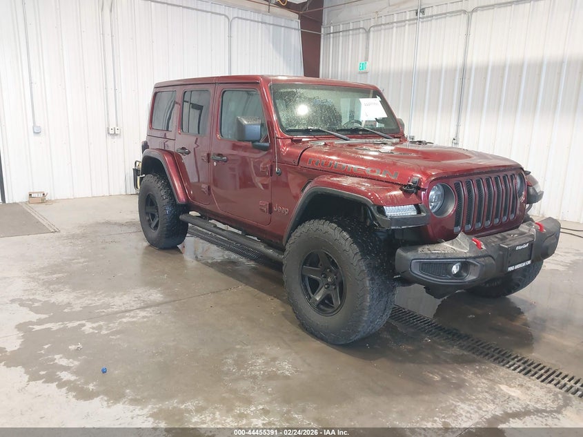 2021 Jeep Wrangler / VIN 1C4HJXFG8MW550370 — IAAI salvage auction photo