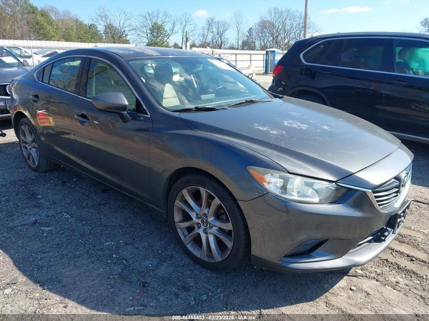 2016 Mazda 6 VIN JM1GJ1V52G1413256 IAAI salvage auction — MECHANICAL, Salvage (Georgia), sold $525 on 2026-07-22 (photo 1)