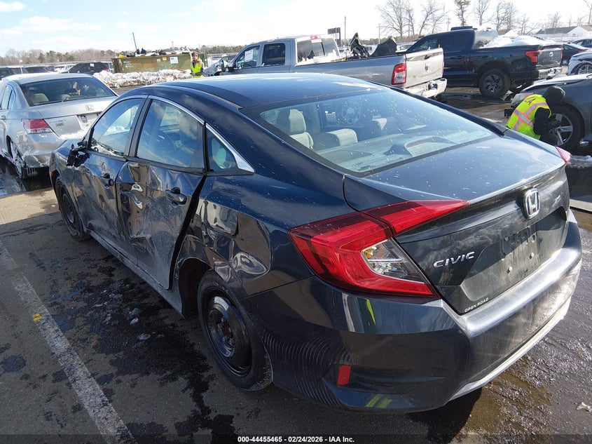 2020 Honda Civic VIN 2HGFC2F61LH550060 IAAI salvage auction — LEFT & RIGHT, Salvage Title, sold $2,300 on 2026-07-31 (photo 3)