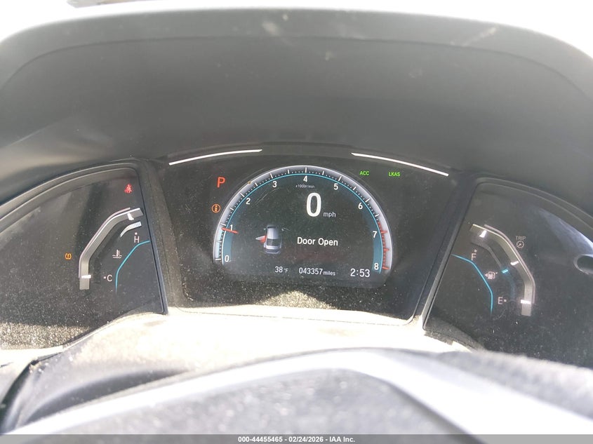2020 Honda Civic VIN 2HGFC2F61LH550060 IAAI salvage auction — LEFT & RIGHT, Salvage Title, sold $2,300 on 2026-07-31 (photo 7)
