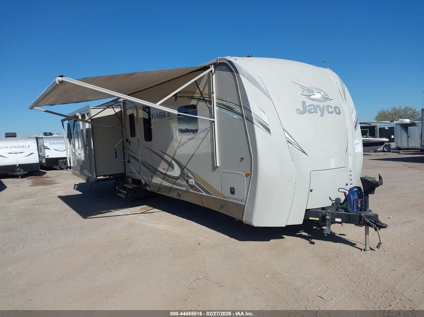 2017 Jayco Other VIN 1UJBJ0BU5H1EB0058 IAAI salvage auction — ROOF, Clear (Oklahoma), sold $3,050 on 2026-07-09 (photo 1)