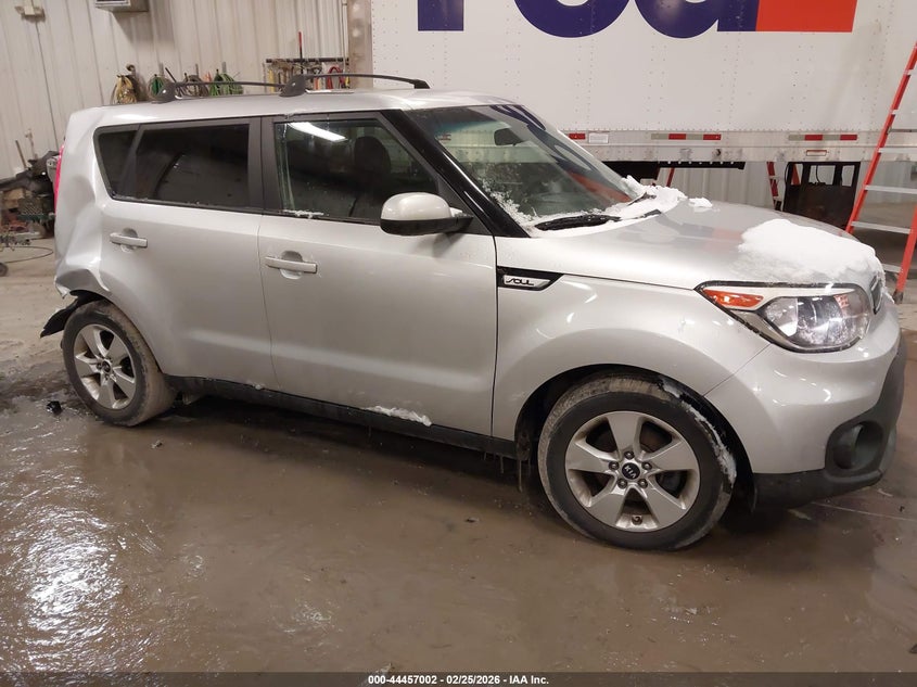 2019 Kia Soul VIN KNDJN2A28K7010951 IAAI salvage auction — REAR END, Salvage Title, sold $900 on 2026-07-28 (photo 1)