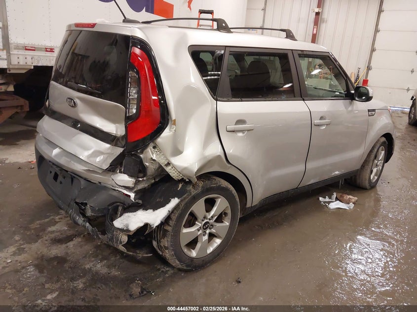 2019 Kia Soul VIN KNDJN2A28K7010951 IAAI salvage auction — REAR END, Salvage Title, sold $900 on 2026-07-28 (photo 4)