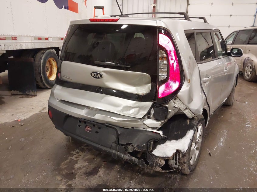 2019 Kia Soul VIN KNDJN2A28K7010951 IAAI salvage auction — REAR END, Salvage Title, sold $900 on 2026-07-28 (photo 6)