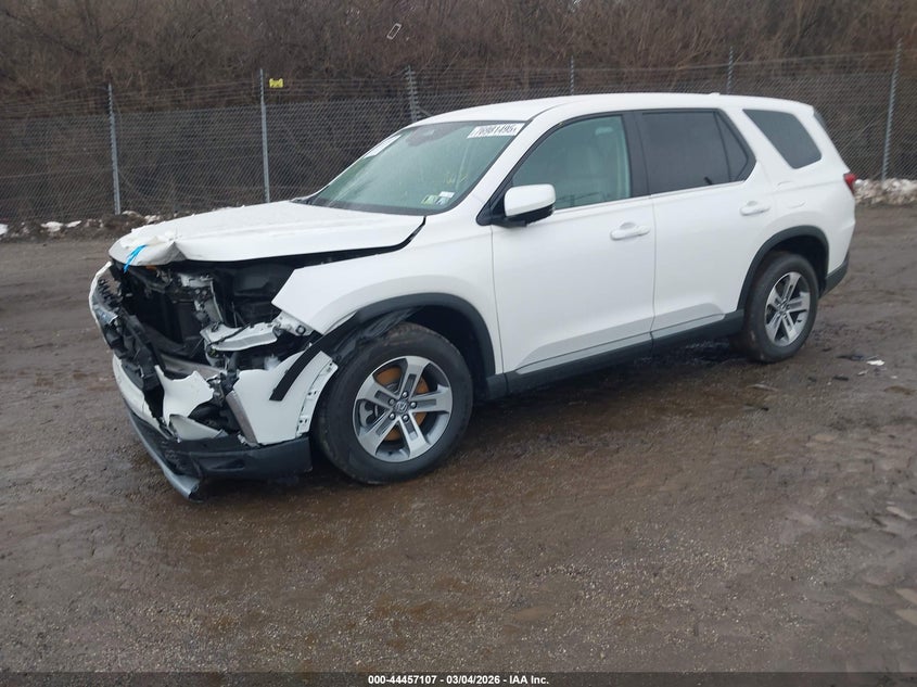2025 Honda Pilot VIN 5FNYG1H42SB108782 IAAI salvage auction — FRONT END, Salvage Title, sold $11,600 on 2026-07-31 (photo 2)