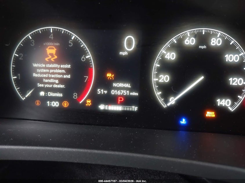 2025 Honda Pilot VIN 5FNYG1H42SB108782 IAAI salvage auction — FRONT END, Salvage Title, sold $11,600 on 2026-07-31 (photo 7)