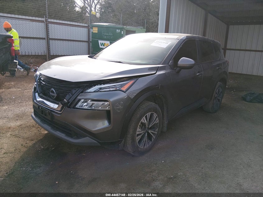 2023 Nissan Rogue VIN JN8BT3BA1PW427822 IAAI salvage auction — FRONT END, Clear (Oklahoma), sold $7,000 on 2026-07-16 (photo 2)