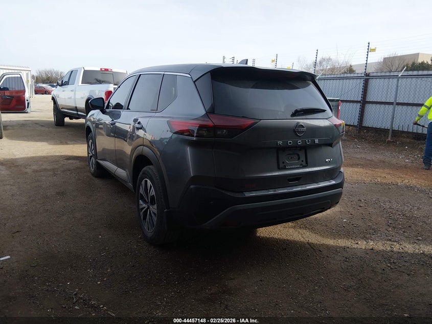 2023 Nissan Rogue VIN JN8BT3BA1PW427822 IAAI salvage auction — FRONT END, Clear (Oklahoma), sold $7,000 on 2026-07-16 (photo 3)