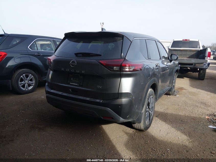 2023 Nissan Rogue VIN JN8BT3BA1PW427822 IAAI salvage auction — FRONT END, Clear (Oklahoma), sold $7,000 on 2026-07-16 (photo 4)