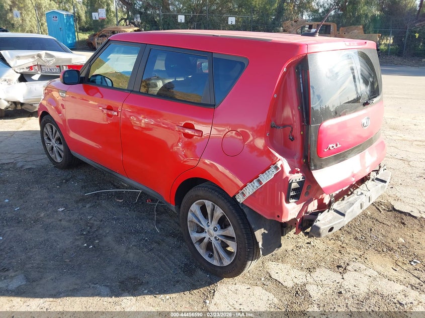 2015 Kia Soul VIN KNDJP3A54F7761819 IAAI salvage auction — FRONT & REAR, Salvage Title, sold $25 on 2026-07-21 (photo 3)