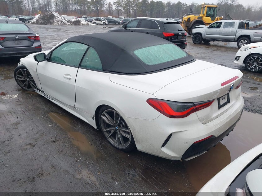 2021 BMW 4er VIN WBA53AT00MCF84158 IAAI salvage auction — FRONT END, Salvage Title, sold $18,375 on 2026-08-18 (photo 3)
