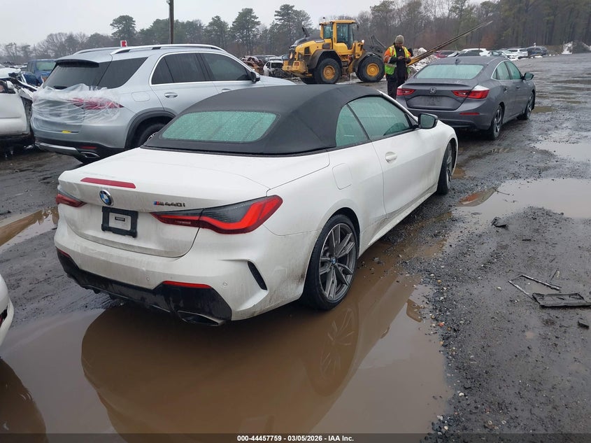 2021 BMW 4er VIN WBA53AT00MCF84158 IAAI salvage auction — FRONT END, Salvage Title, sold $18,375 on 2026-08-18 (photo 4)