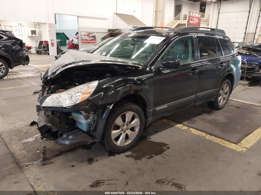 2011 Subaru Outback VIN 4S4BRBKC9B3316320 IAAI salvage auction — RIGHT FRONT, Salvage (Oregon), sold $375 on 2026-07-25 (photo 2)