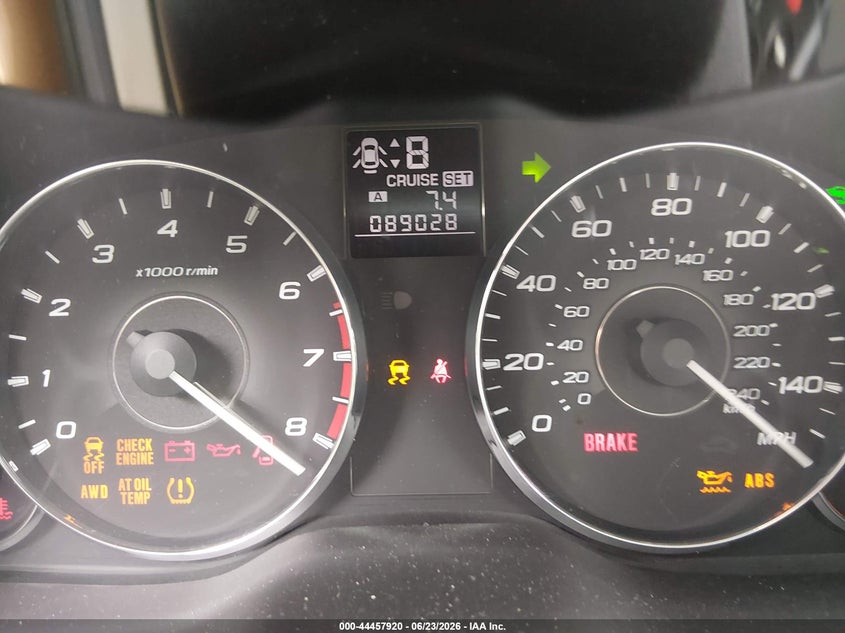2011 Subaru Outback VIN 4S4BRBKC9B3316320 IAAI salvage auction — RIGHT FRONT, Salvage (Oregon), sold $375 on 2026-07-25 (photo 7)
