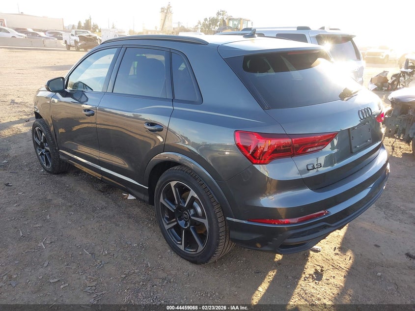 2025 Audi Q3 VIN WA1EECF34S1078704 IAAI salvage auction — FRONT END, Salvage Title, sold $13,400 on 2026-07-09 (photo 3)