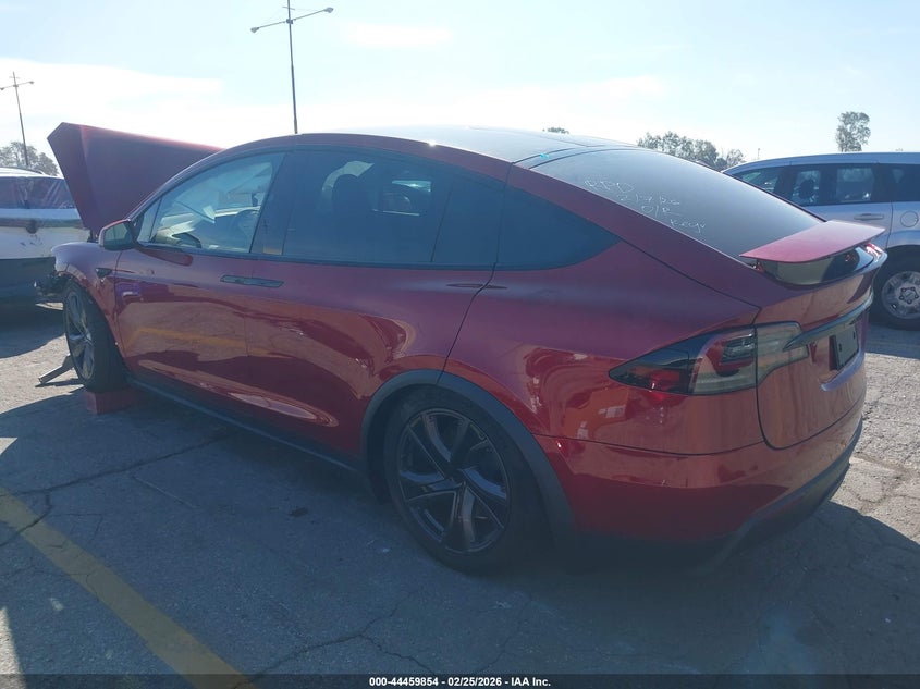 2026 Tesla Model x VIN 7SAXCAE58TF482662 IAAI salvage auction — FRONT END, Salvage Title, sold $22,100 on 2026-07-14 (photo 3)
