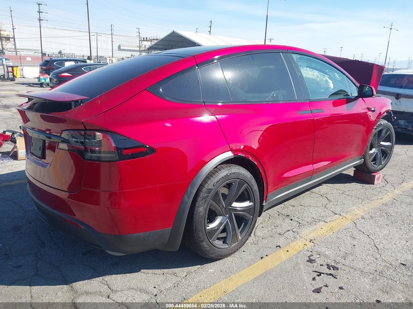 2026 Tesla Model x VIN 7SAXCAE58TF482662 IAAI salvage auction — FRONT END, Salvage Title, sold $22,100 on 2026-07-14 (photo 4)