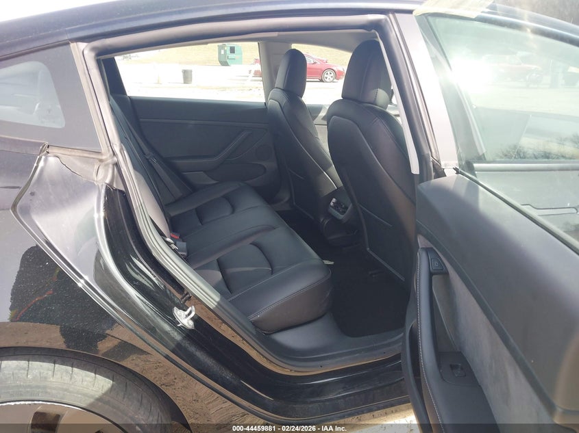 2021 Tesla Model 3 VIN 5YJ3E1EC7MF030188 IAAI salvage auction — REAR END, Salvage Title, sold $10,100 on 2026-07-22 (photo 8)