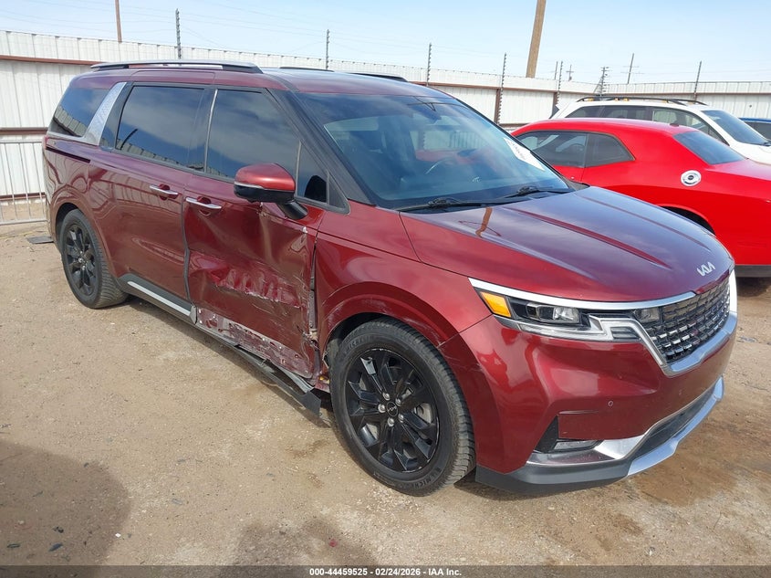2022 Kia Carnival VIN KNDNE5H37N6065337 IAAI salvage auction — SIDE, Salvage Title, sold $6,800 on 2026-07-15 (photo 1)