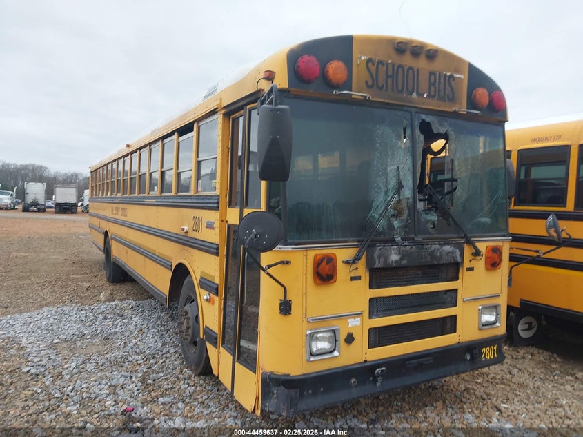 2008 Thomas School bus VIN 1T88U4C2881292917 IAAI salvage auction — BURN, Bill Of Sale (Georgia), sold $250 on 2026-07-09 (photo 6)