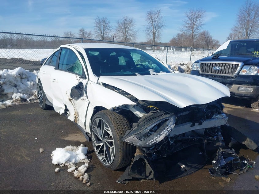 2023 Hyundai Ioniq 6 VIN KMHM34ACXPA022404 IAAI salvage auction — FRONT END, Salvage (New Jersey), sold $3,650 on 2026-07-30 (photo 1)