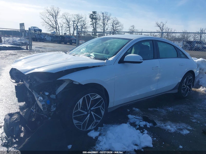 2023 Hyundai Ioniq 6 VIN KMHM34ACXPA022404 IAAI salvage auction — FRONT END, Salvage (New Jersey), sold $3,650 on 2026-07-30 (photo 2)
