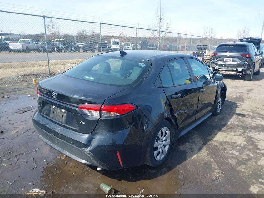 2022 Toyota Corolla VIN 5YFEPMAE4NP289447 IAAI salvage auction — RIGHT SIDE, Salvage - 75% Or Less (Maryland), sold $25 on 2026-07-21 (photo 4)