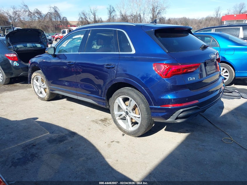 2024 Audi Q3 VIN WA1DECF34R1171275 IAAI salvage auction — ROLLOVER, Salvage - Greater Than 75% (Maryland), sold $3,950 on 2026-07-23 (photo 3)