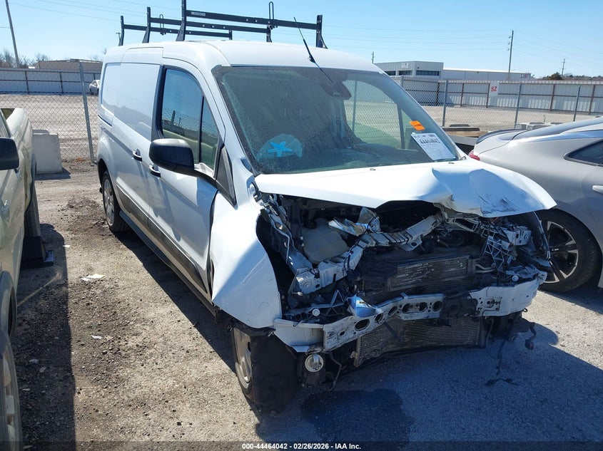 2021 Ford Transit VIN NM0LS7E28M1493630 IAAI salvage auction — FRONT END, Clear (Oklahoma), sold $675 on 2026-08-01 (photo 1)