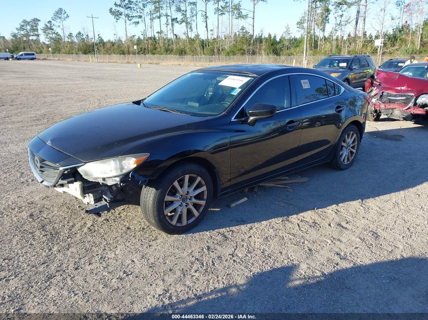 2016 Mazda 6 VIN JM1GJ1U57G1405669 IAAI salvage auction — FRONT END, Salvage Title, sold $825 on 2026-07-07 (photo 2)